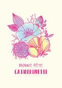 F&ecirc;te florale pour Catherinette en couleurs